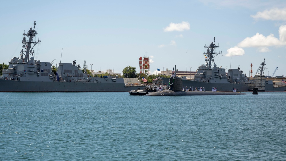 USS Vermont Returns Home from First Western Pacific Deployment