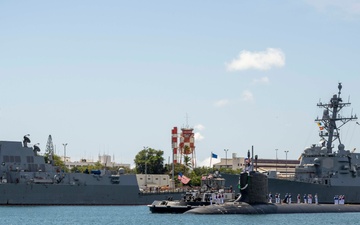 USS Vermont Returns Home from First Western Pacific Deployment