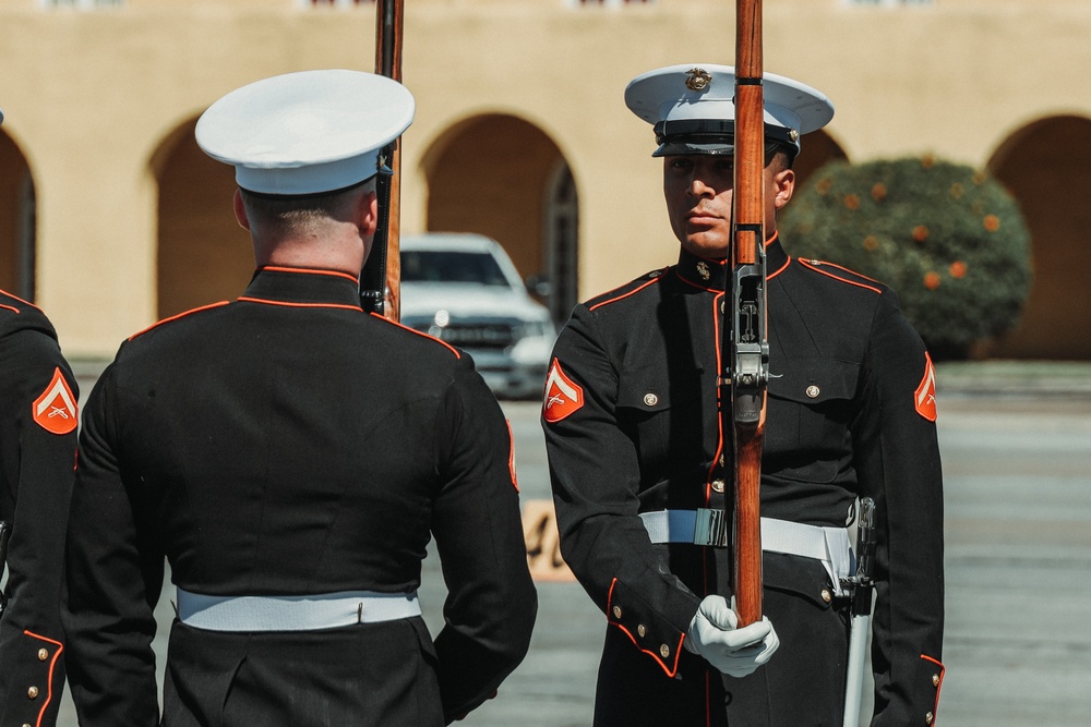 2025 Battle Color Detachment West Coast Tour: MCRD San Diego