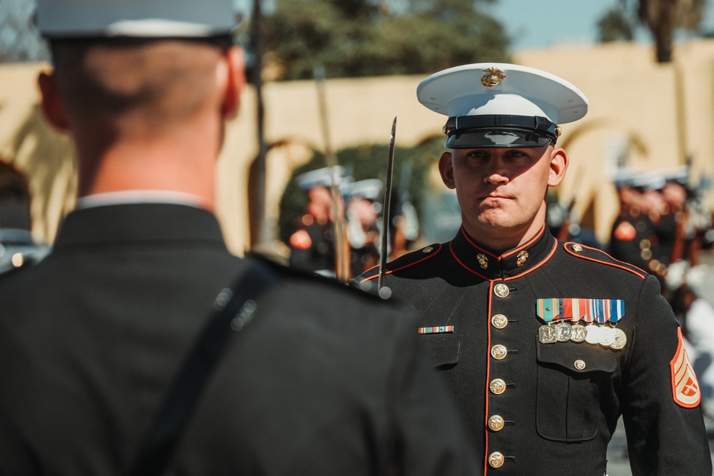 2025 Battle Color Detachment West Coast Tour: MCRD San Diego
