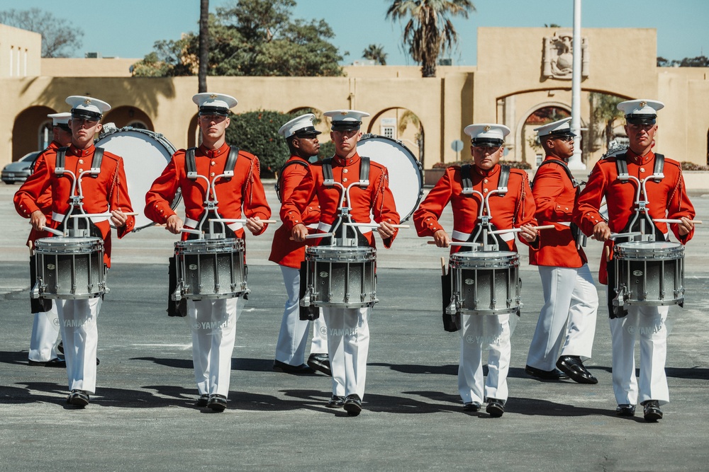 2025 Battle Color Detachment West Coast Tour: MCRD San Diego