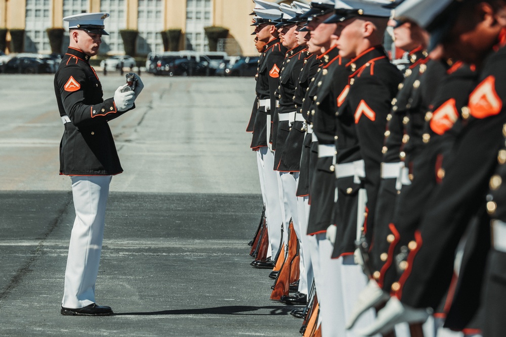 2025 Battle Color Detachment West Coast Tour: MCRD San Diego