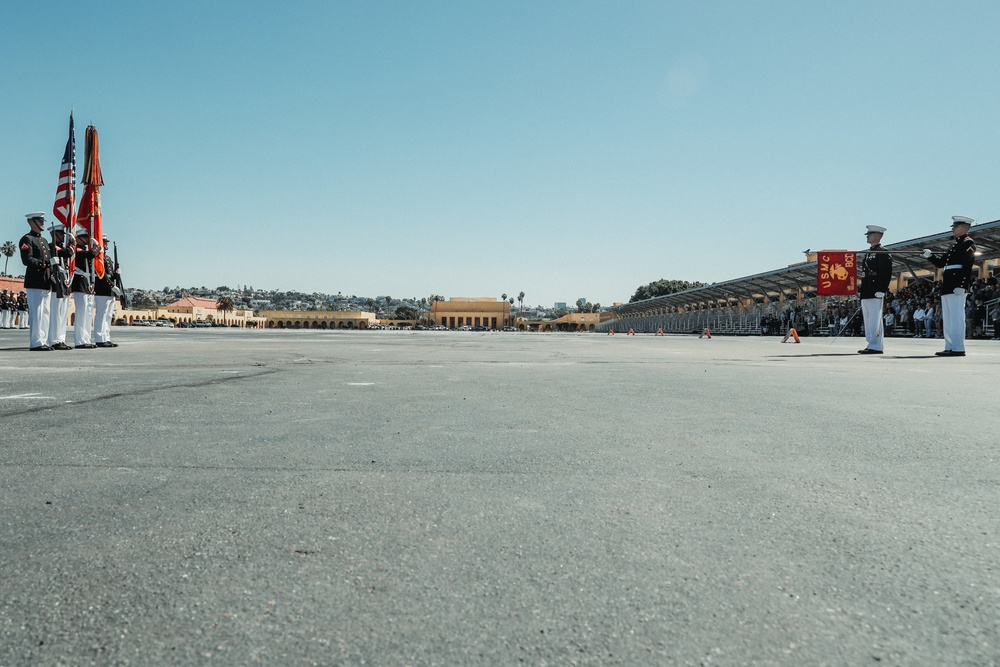 2025 Battle Color Detachment West Coast Tour: MCRD San Diego