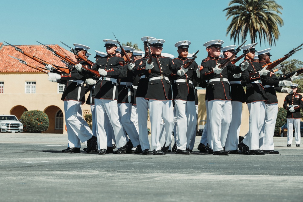 2025 Battle Color Detachment West Coast Tour: MCRD San Diego