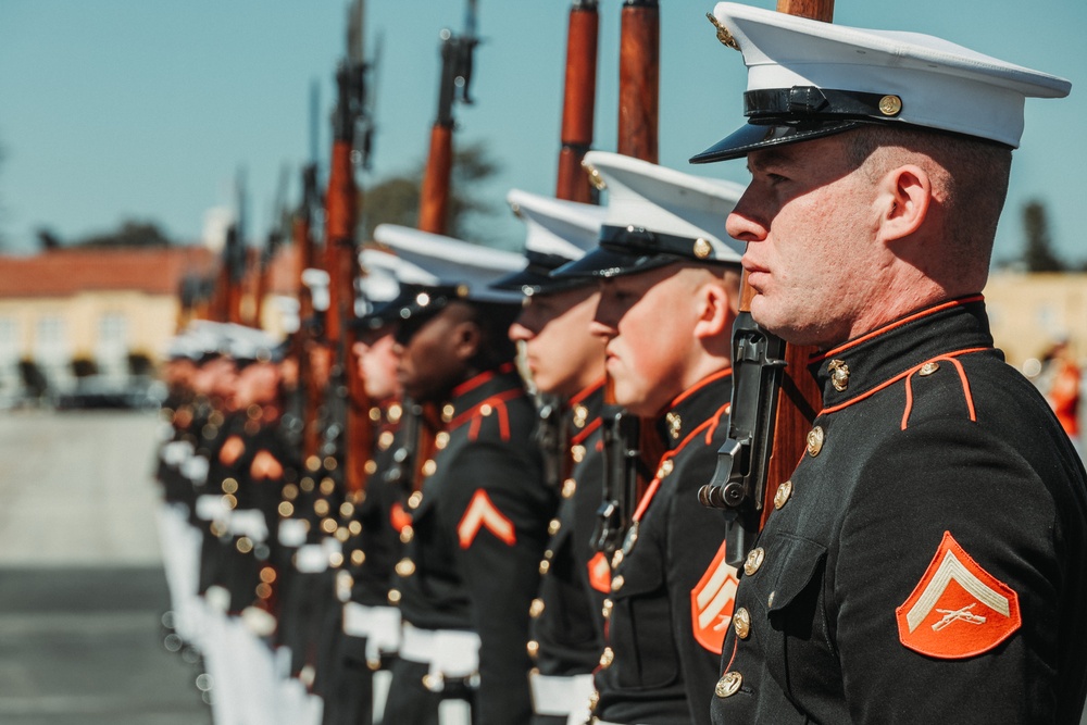 2025 Battle Color Detachment West Coast Tour: MCRD San Diego
