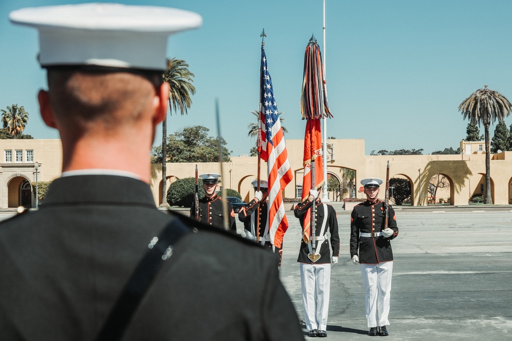 2025 Battle Color Detachment West Coast Tour: MCRD San Diego