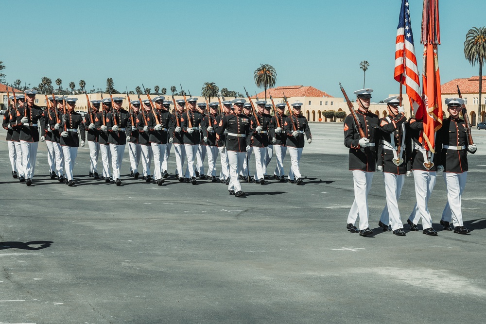 2025 Battle Color Detachment West Coast Tour: MCRD San Diego