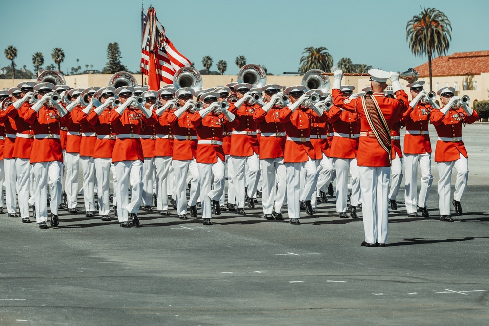 2025 Battle Color Detachment West Coast Tour: MCRD San Diego