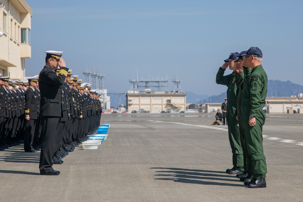 MCAS Iwakuni hosts JMSDF U-36A retirement ceremony