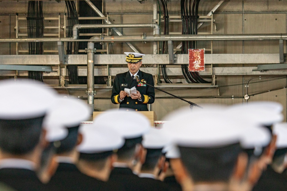 MCAS Iwakuni hosts JMSDF U-36A retirement ceremony