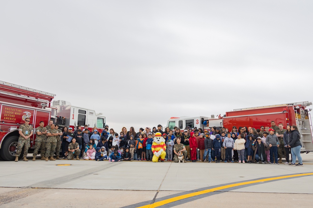 Bruno goes to Media Day and Children’s Expo on MCAS Yuma