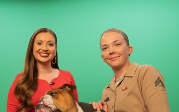 Bruno visits KYMA News 11