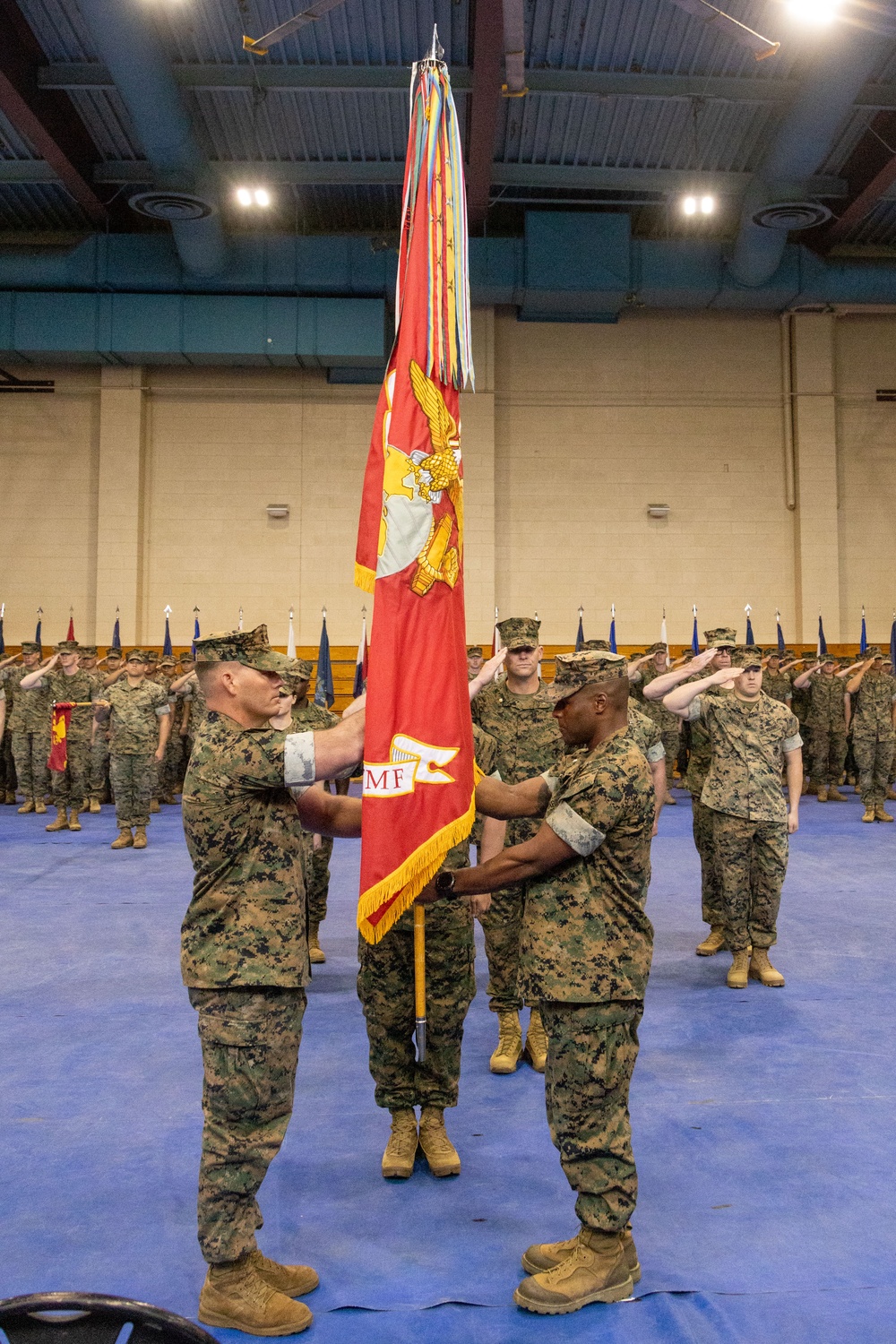 3rd Bn., 5th Marines holds change of command ceremony