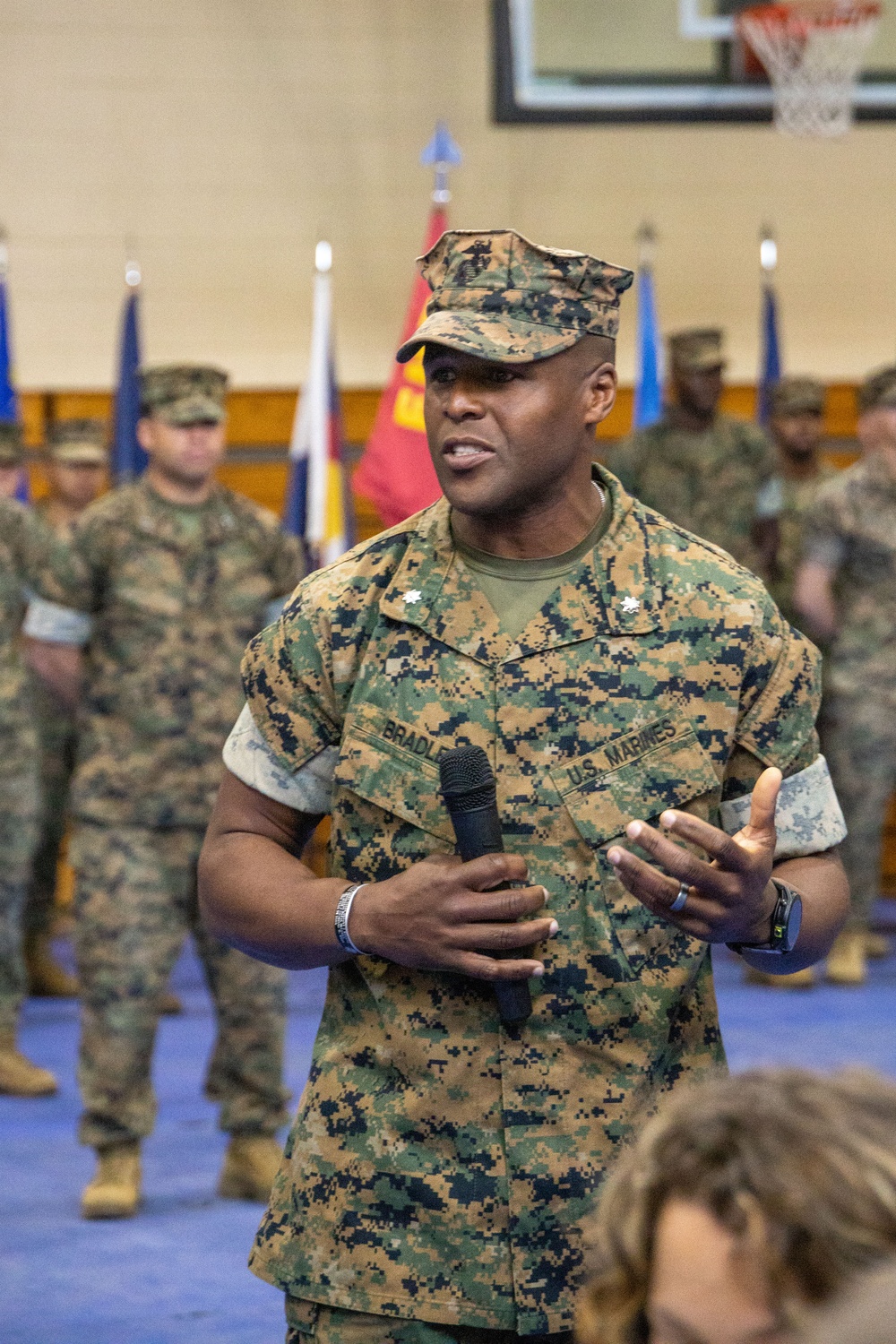 3rd Bn., 5th Marines holds change of command ceremony