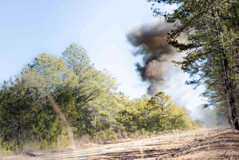 Combat Engineers conduct Breaching and Detonation Drills
