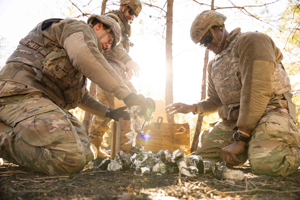 Combat Engineers conduct Breaching and Detonation Drills