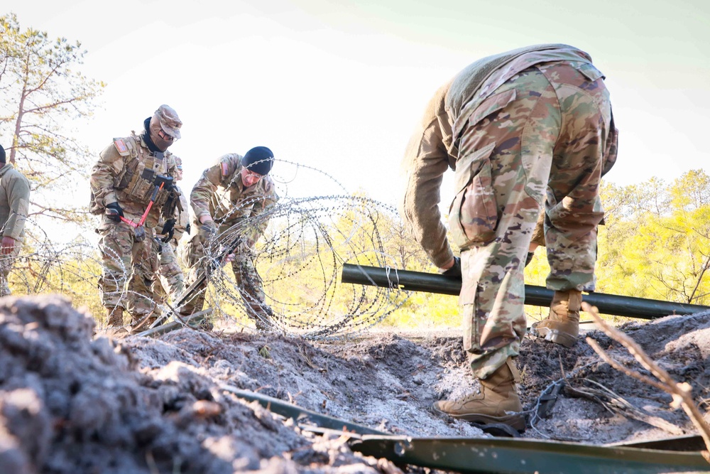 Combat Engineers conduct Breaching and Detonation Drills