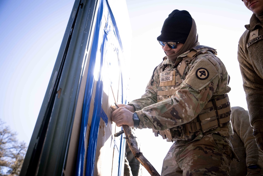 Combat Engineers conduct Breaching and Detonation Drills