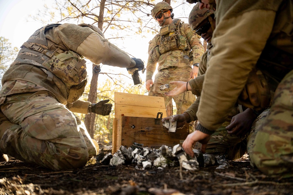 Combat Engineers conduct Breaching and Detonation Drills