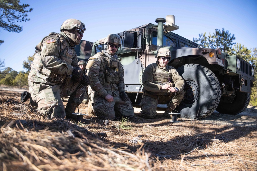 Combat Engineers conduct Breaching and Detonation Drills