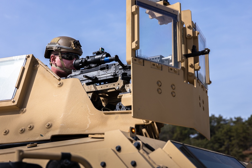 3/12 Marines Maintain Readiness during a Convoy Maneuver