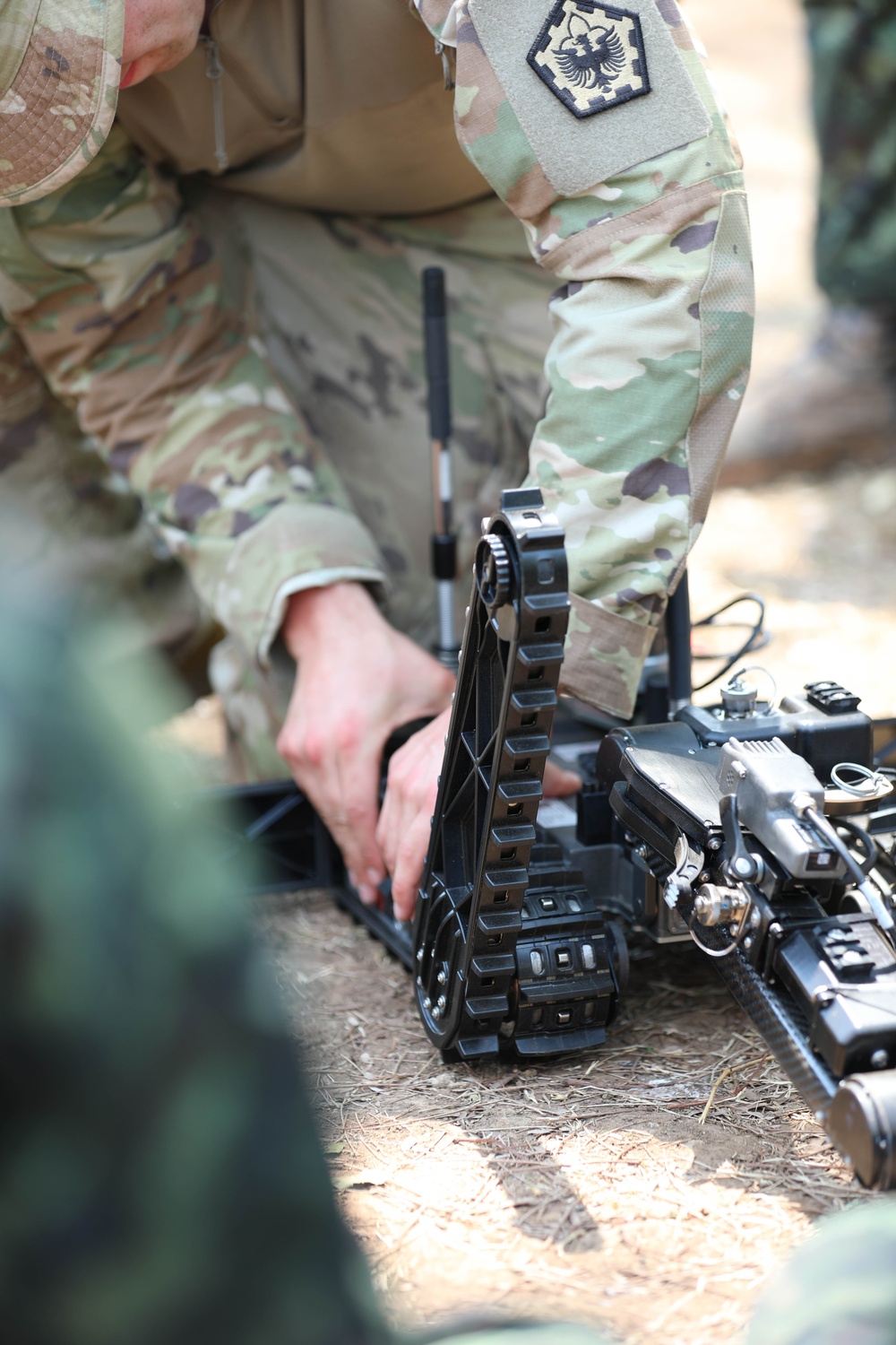 Engineers Conduct Robotics Training during Hanuman Guardian 2025