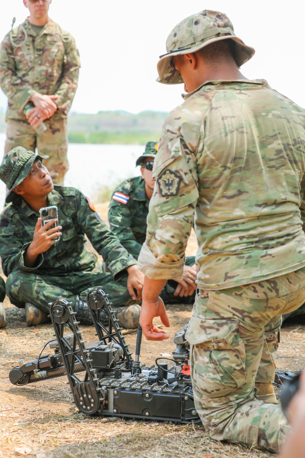 Engineers Conduct Robotics Training during Hanuman Guardian 2025