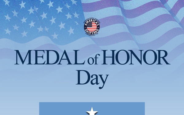 NNSY Honors Medal of Honor Day