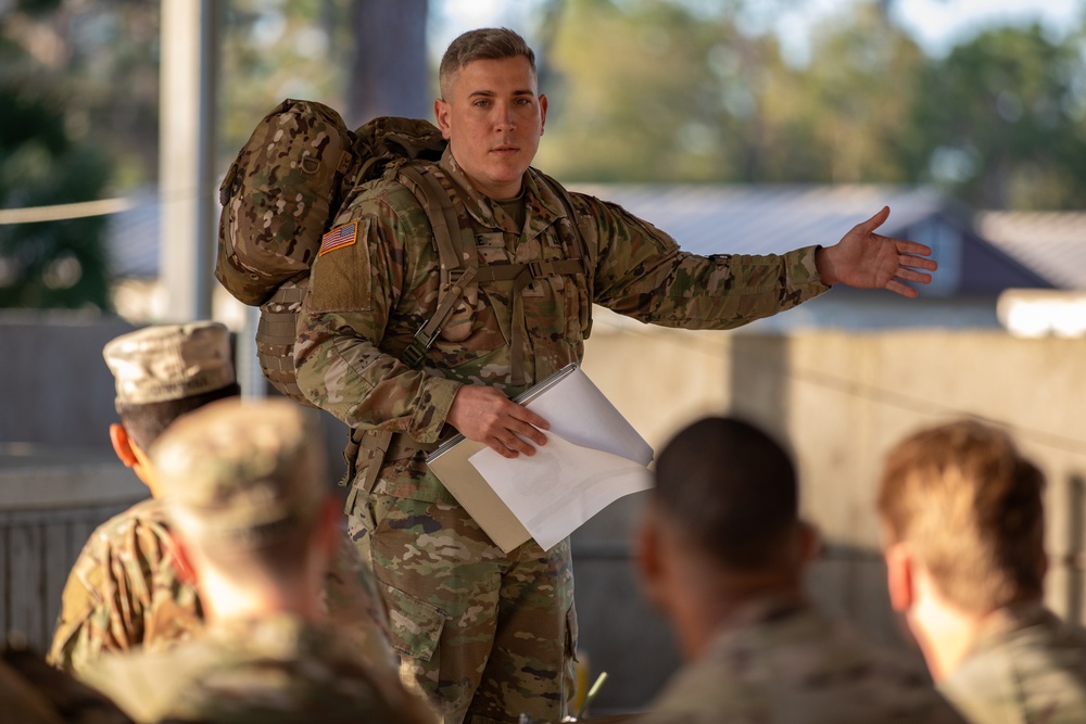 Florida National Guard hosts the Norwegian Foot March