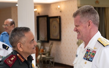 Commander of U.S. Indo-Pacific Command travels to India