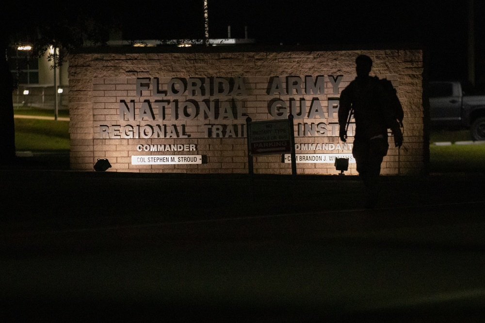 Florida National Guard hosts the Norwegian Foot March
