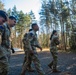 U.S. Soldiers efficiently pass obstacles of a confidence course during MRC competition