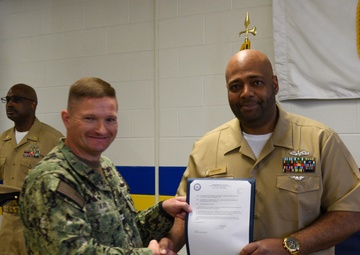 ICCM Richardson Reenlistment and Pinning Ceremony