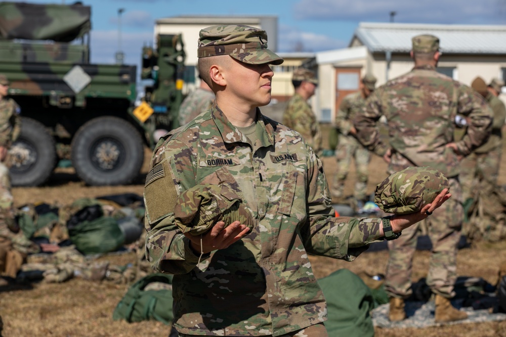 Soldiers compete in Best Squad Competition for 18th MP Brigade