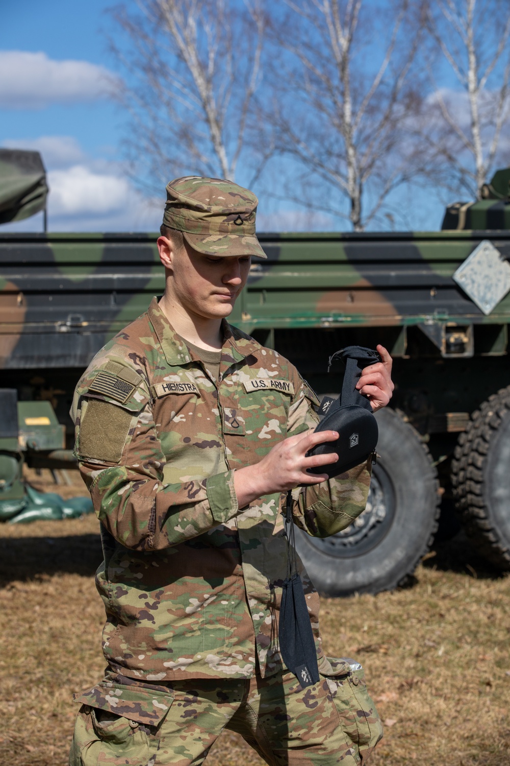 Soldiers compete in Best Squad Competition for 18th MP Brigade
