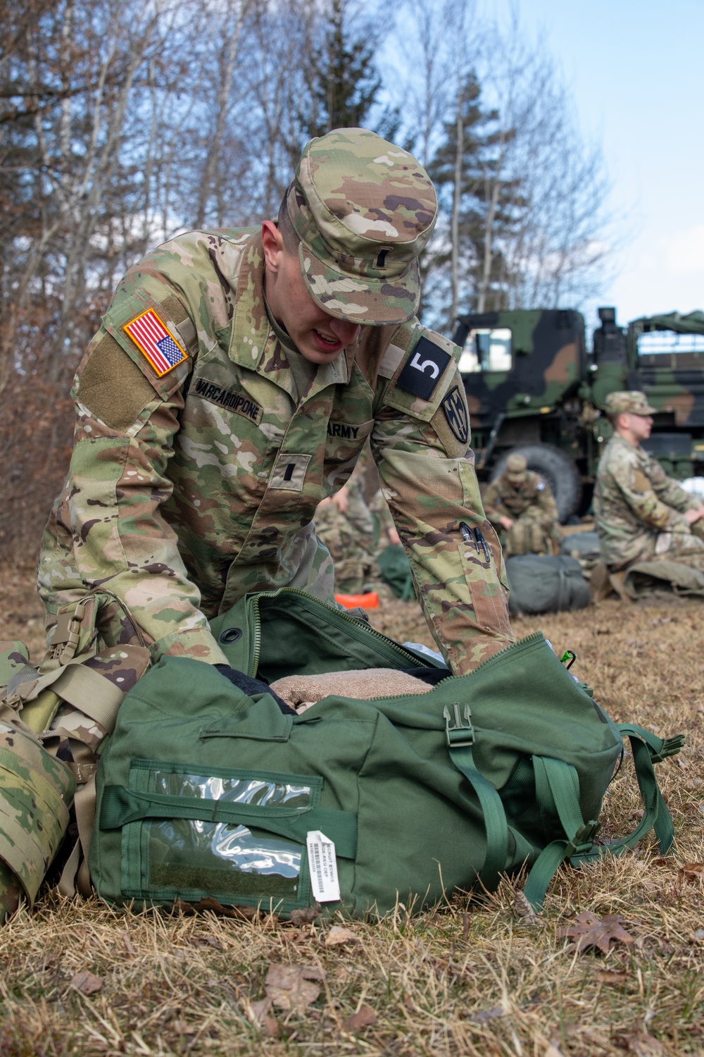 Soldiers compete in Best Squad Competition for 18th MP Brigade