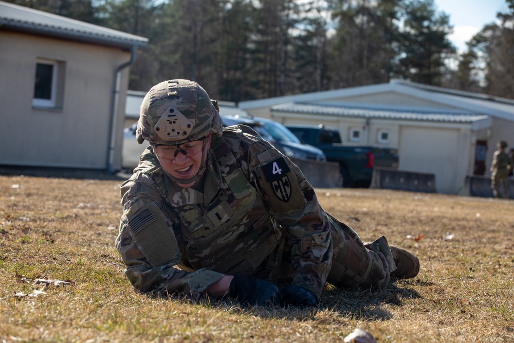 Soldiers compete in Best Squad Competition for 18th MP Brigade