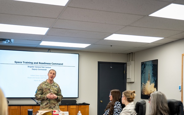 Brig. Gen. Cantore Discusses Guardian Readiness with House and Senate Staff Fellowship