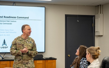 Brig. Gen. Cantore Discusses Guardian Readiness with House and Senate Staff Fellowship