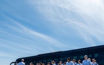 JROTC cadets tour MacDill AFB