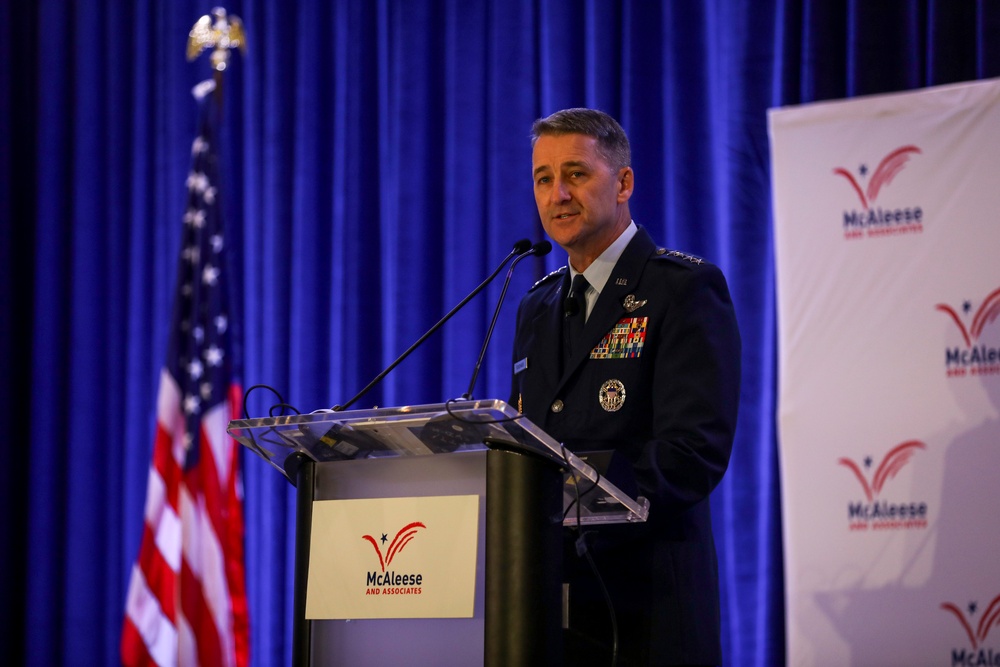 Nordhaus speaks at McAleese Defense Programs Conference