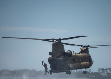 3rd Force Reconnaissance Company Helo Drills