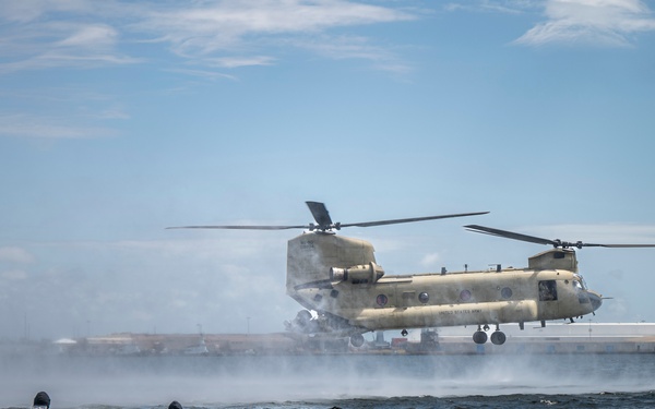 3rd Force Reconnaissance Company Helo Drills