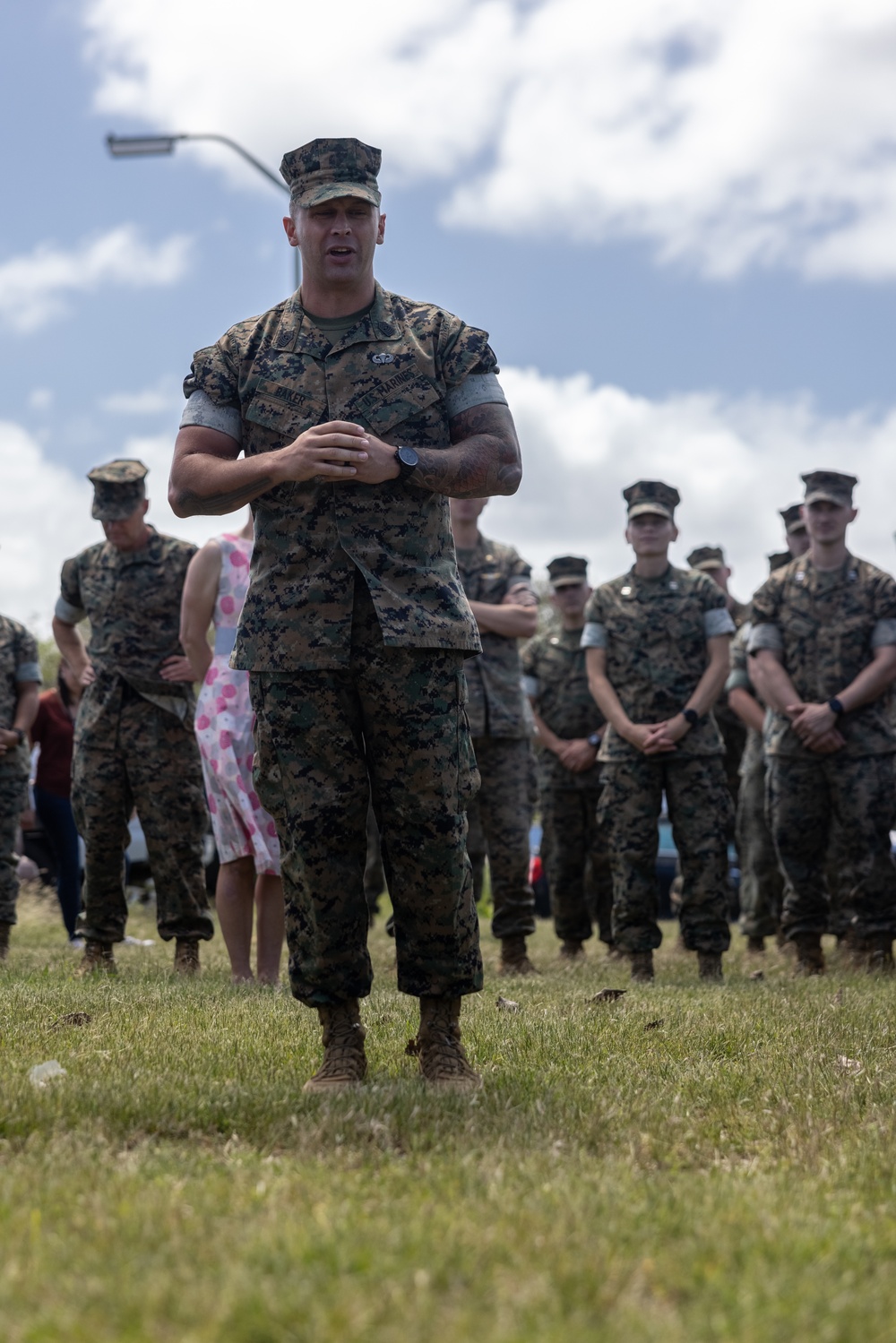 3d LAAB Sgt. Maj. Relief and Appointment