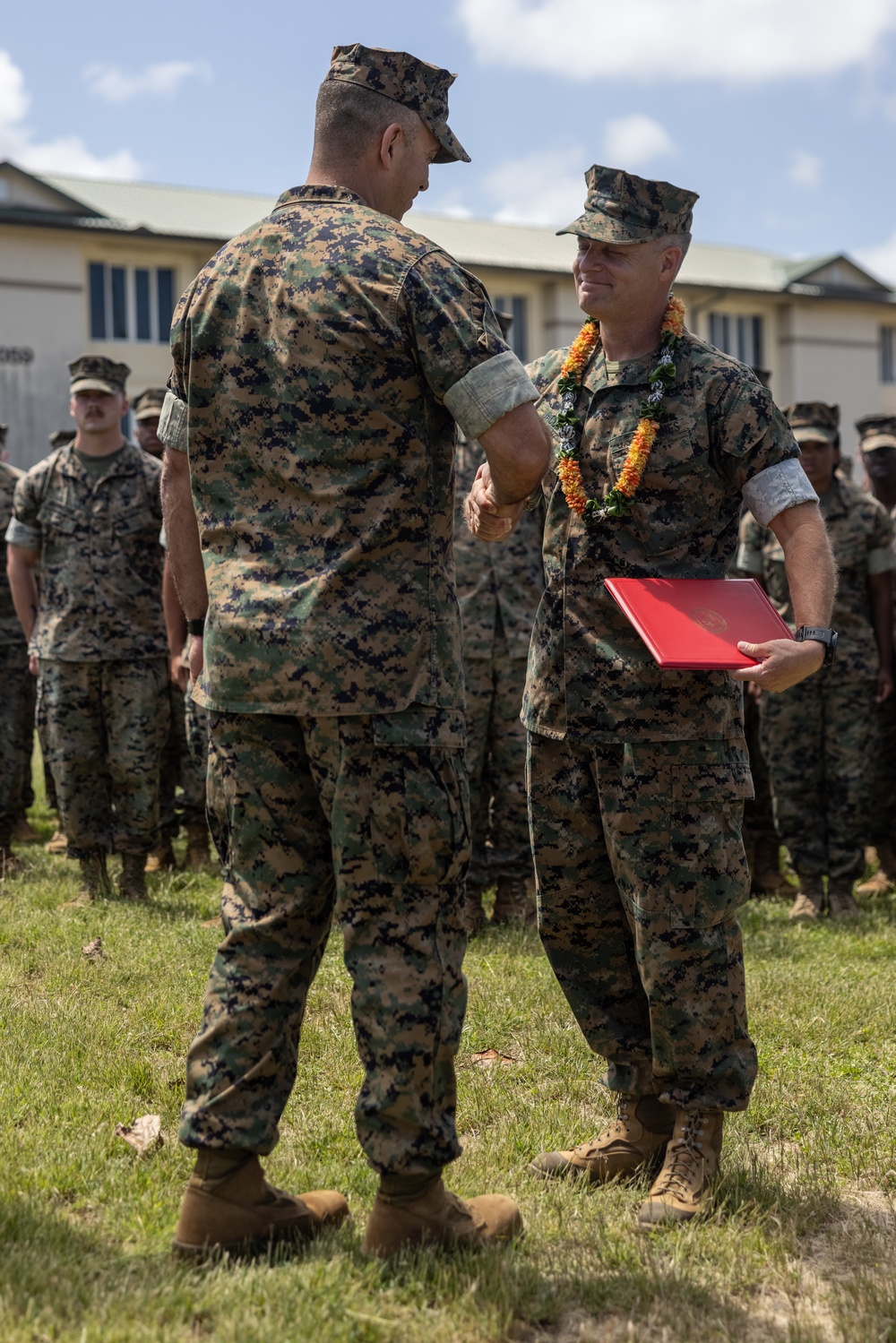 3d LAAB Sgt. Maj. Relief and Appointment