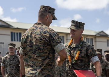 3d LAAB Sgt. Maj. Relief and Appointment