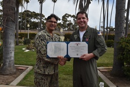 FRCSW Officer Awarded Meritorious Service Medal for Leadership and Flight Operations