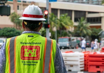 Army begins Kalia Road repaving, sidewalk repairs in Waikiki
