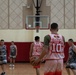 U.S. and ROK Marines Compete in a Game of Basketball During Freedom Shield 25