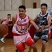 U.S. and ROK Marines Compete in a Game of Basketball During Freedom Shield 25